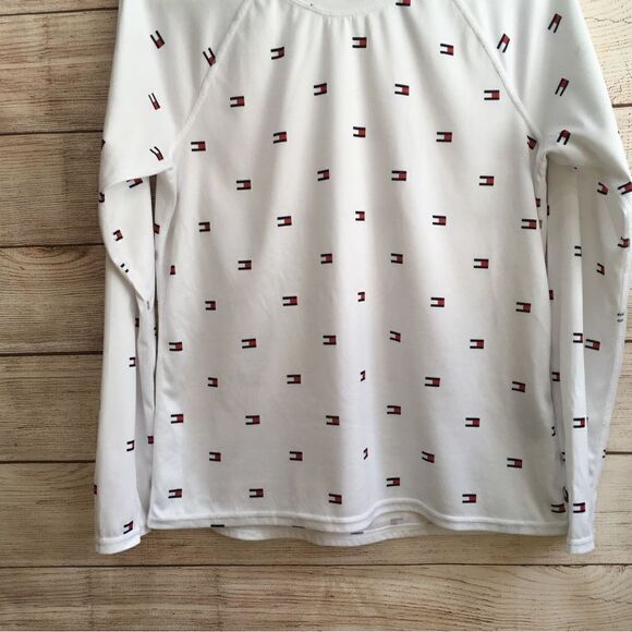 TOMMY HILFIGER SHIRT STYLE TANKINI TOP‎ - Picture 4 of 7